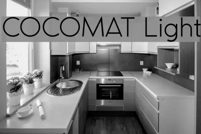 COCOMAT Light Font examples