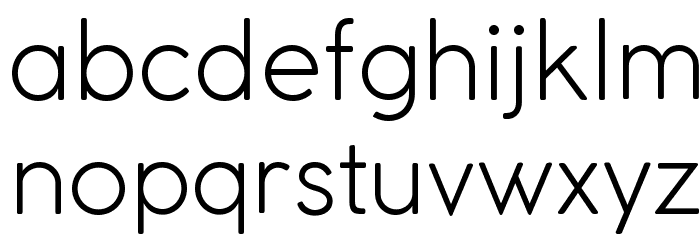 COCOMAT Light Font LOWERCASE