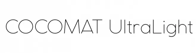 COCOMAT UltraLight  Fuentes Gratis Descargar