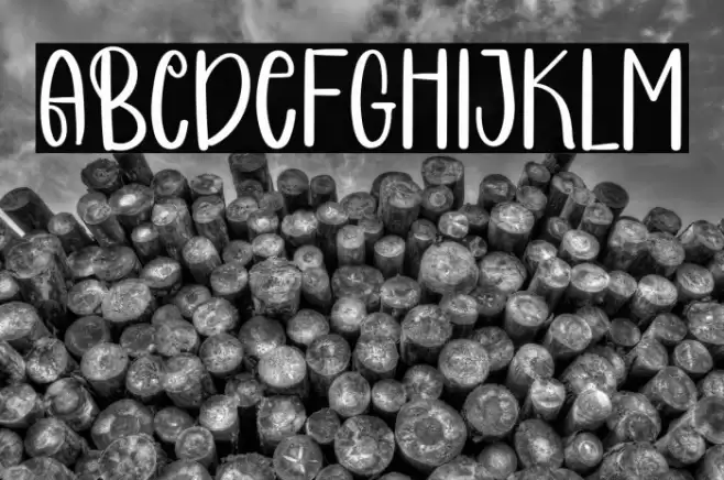 COCONUT CAKE Font examples