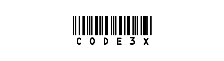 Code 39. Шрифт код. Шрифт кокон.