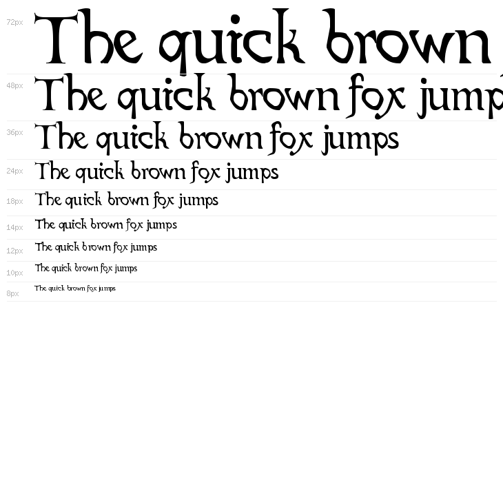 CODEX GIGAS Waterfall