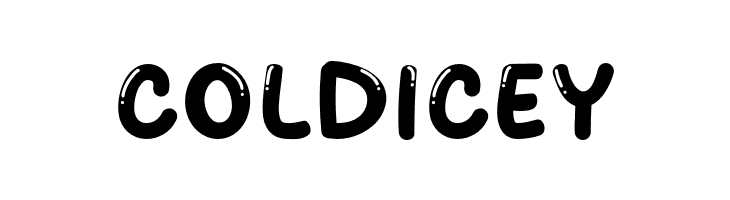 COLD ICEY  Frei Schriftart Herunterladen