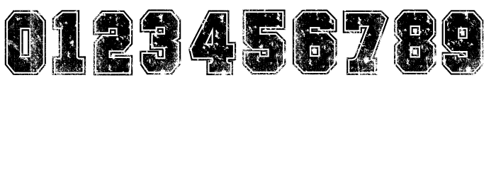 COLLEGE FREAKS DISTORTED DEMO Font OTHER CHARS