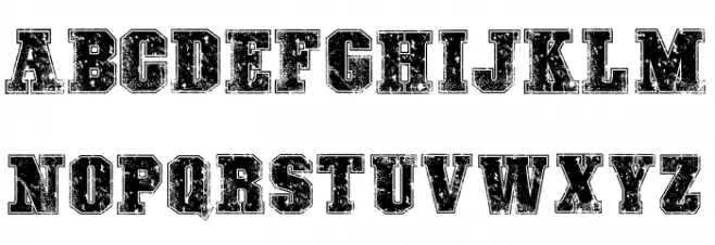 COLLEGE FREAKS DISTORTED DEMO Шрифта ВЕРХНИЙ