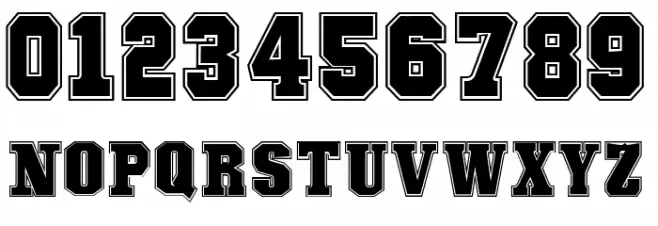 COLLEGE FREAKS - Demo Font OTHER CHARS