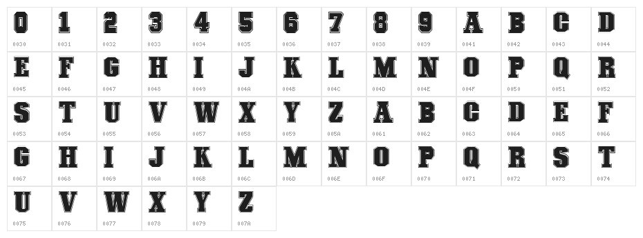 COLLEGE FREAKS - Demo Character Map