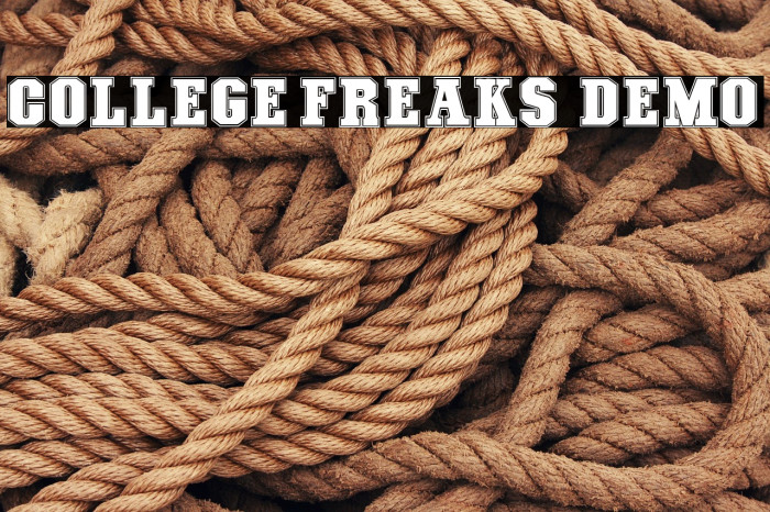 COLLEGE FREAKS - Demo Example 3