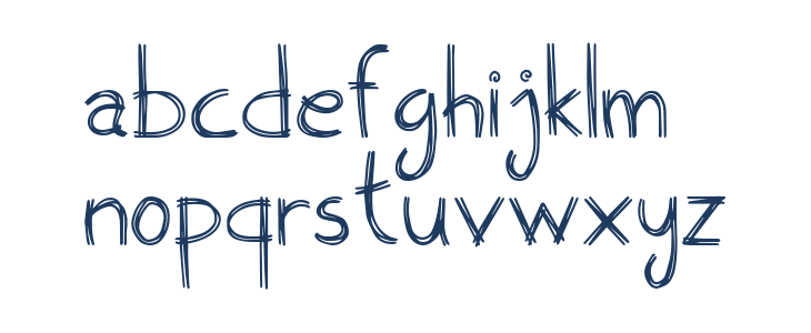 COLORED PENCILS Lowercase