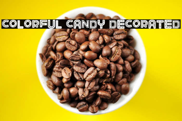COLORFUL CANDY DECORATED Example 3