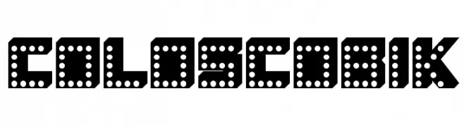 COLOSCOBIK  Frei Schriftart Herunterladen