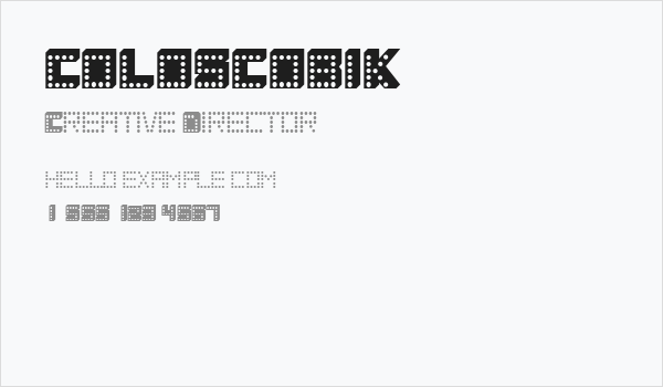 COLOSCOBIK Business Card