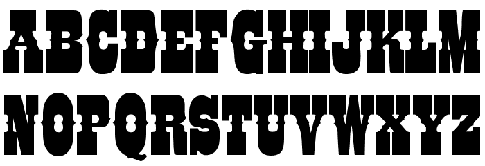 COLTFONT Font LOWERCASE