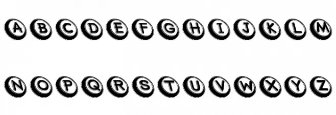 COM [sRB] Font Litere mari