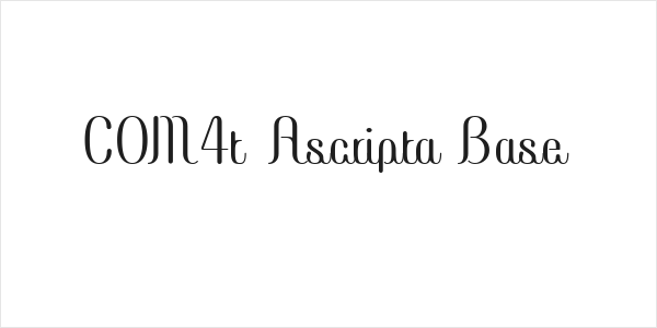 COM4t Ascripta Base Logo