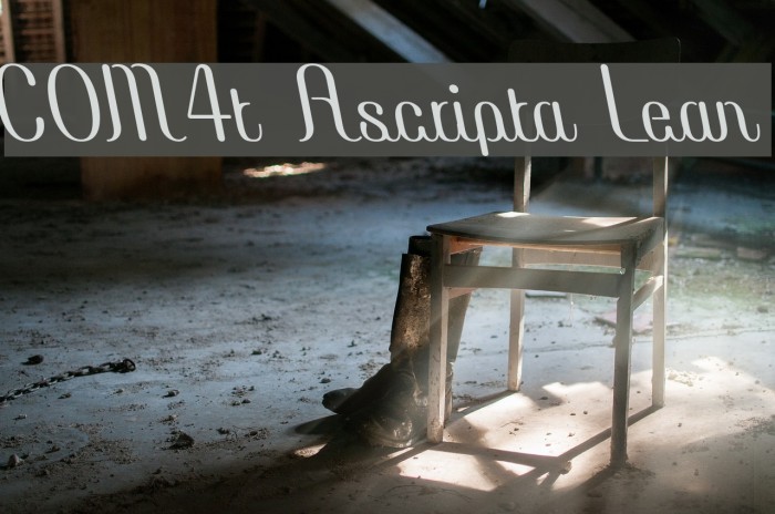 COM4t Ascripta Lean Example 1