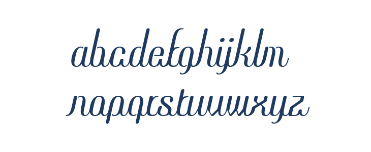 COM4t Ascripta Oblique Lowercase