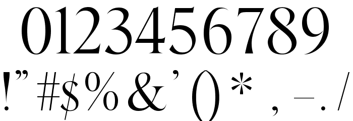 COM4t Drify Light Font OTHER CHARS