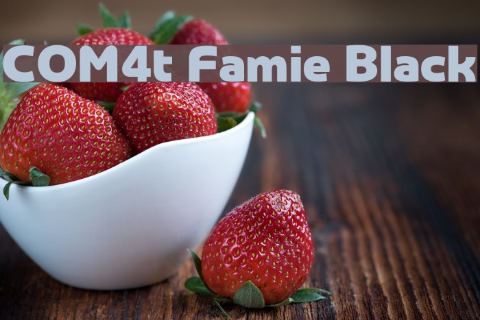 COM4t Famie Black Example 2