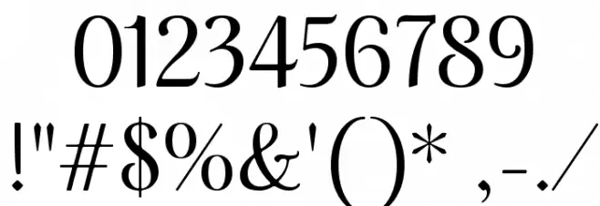 COM4t Nuvu Font OTHER CHARS