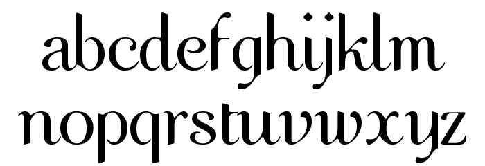 COM4t Nuvu Font LOWERCASE