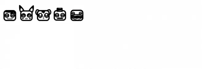 COMANDO X Schriftart Groß