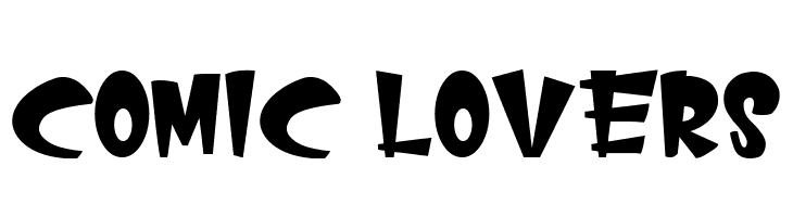 COMIC LOVERS  les polices de caractères gratuit tlcharger