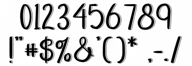 COMICS CARTOON Font OTHER CHARS