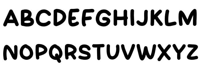 COMIKAN Font LOWERCASE