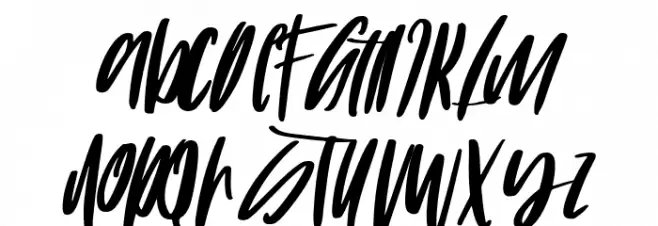 COMMODO フォント 大文字