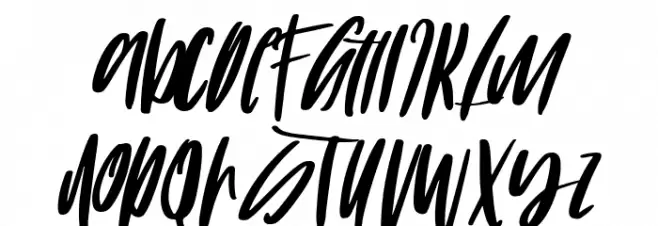 COMMODO フォント 小文字