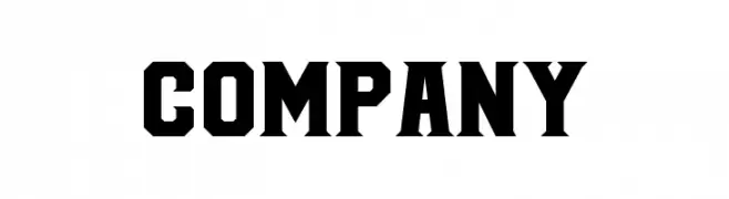 COMPANY  Frei Schriftart Herunterladen