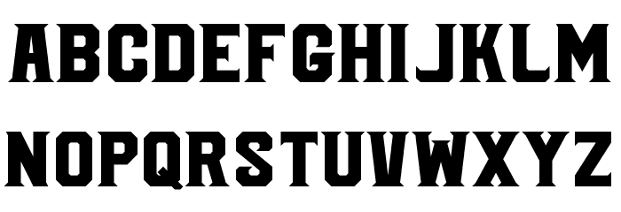 COMPANY フォント 小文字