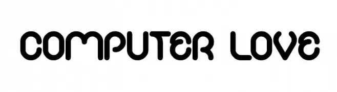 COMPUTER LOVE  Free Fonts Download