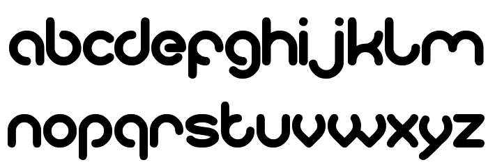 COMPUTER LOVE Font LOWERCASE
