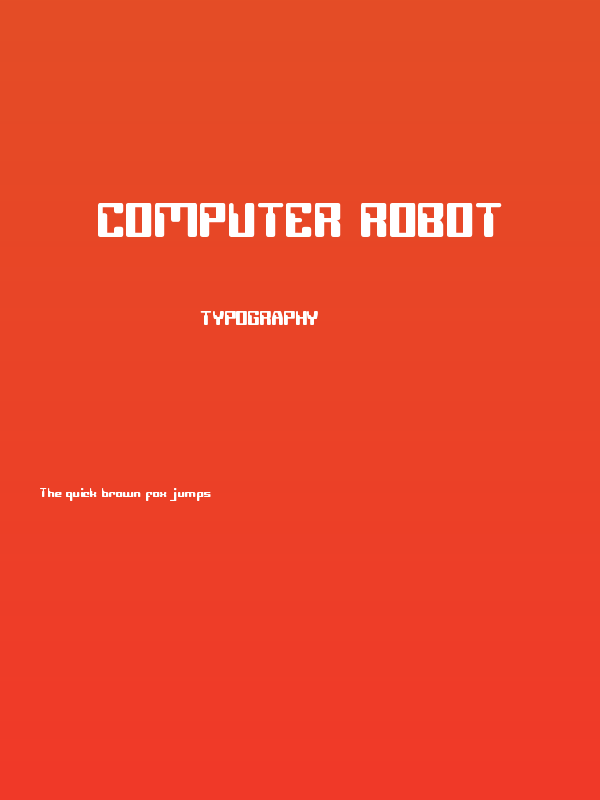 COMPUTER Robot Poster