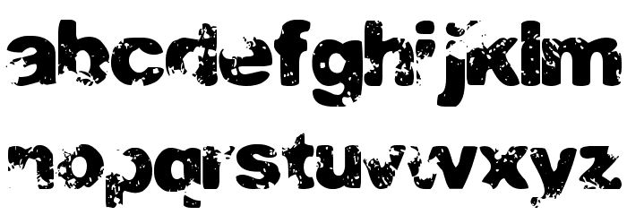 CONDEMNATION Font LOWERCASE