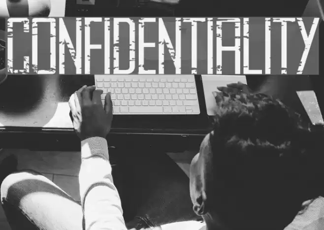 CONFIDENTIALITY Font examples