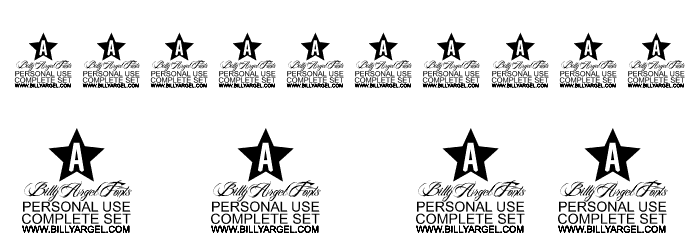 CONFLICT PERSONAL USE Bold Font OTHER CHARS
