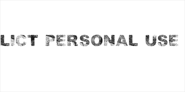 CONFLICT PERSONAL USE Bold Logo
