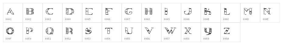 CONJECTURE Character Map