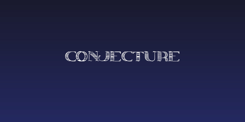 CONJECTURE Social Header