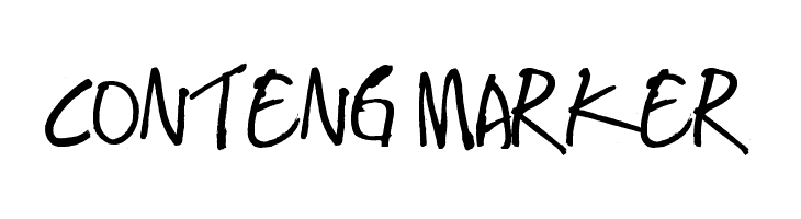 CONTENG MARKER  baixar fontes gratis