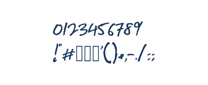 CONTENG MARKER Other Characters