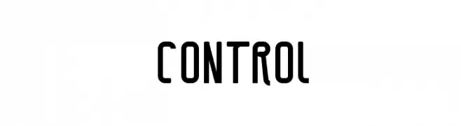 CONTROL  Free Fonts Download