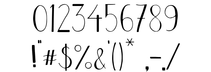 COOJERTOWN Font OTHER CHARS