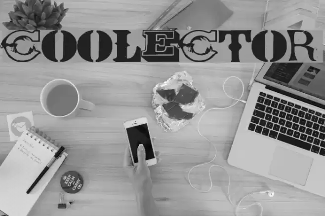 COOLECTOR Font examples