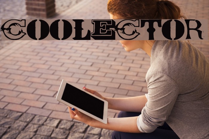 COOLECTOR Font examples