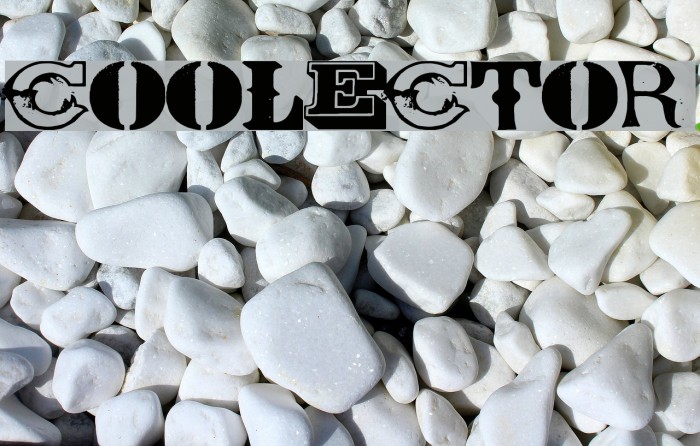 COOLECTOR Font examples
