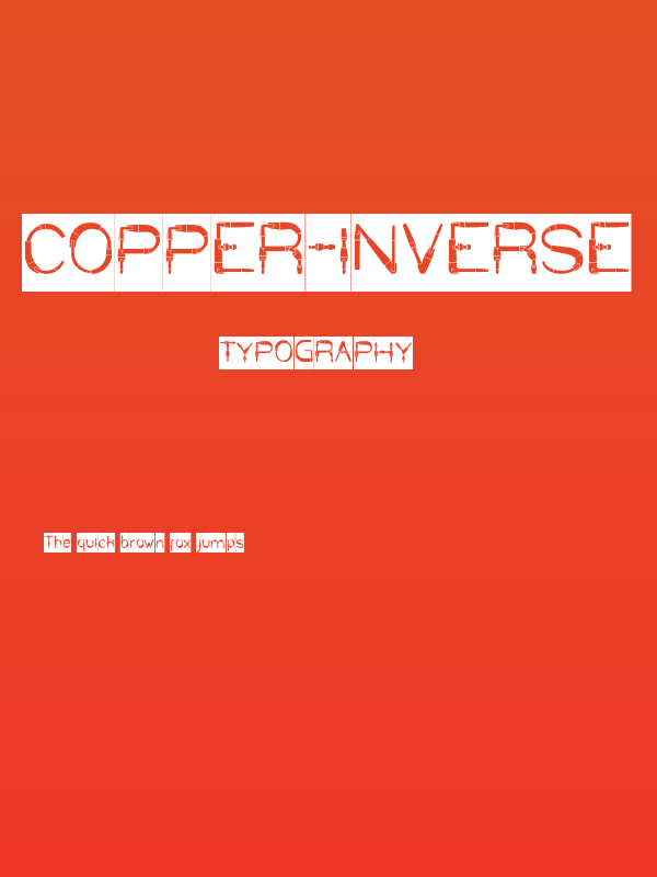 COPPER-Inverse Poster